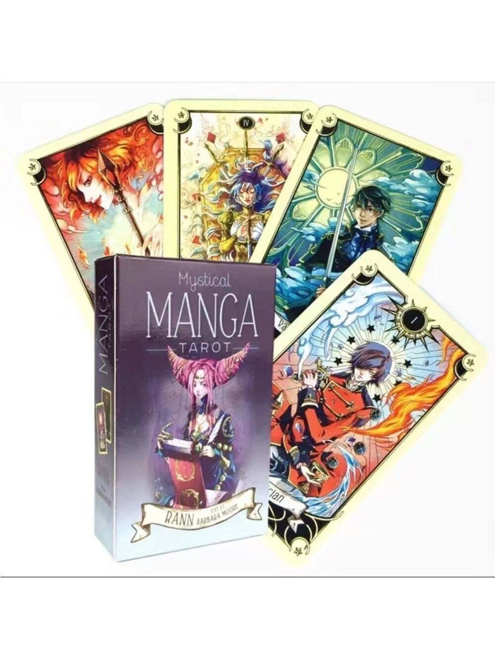 Mystical Manga tarot card deck by Barbara Moore